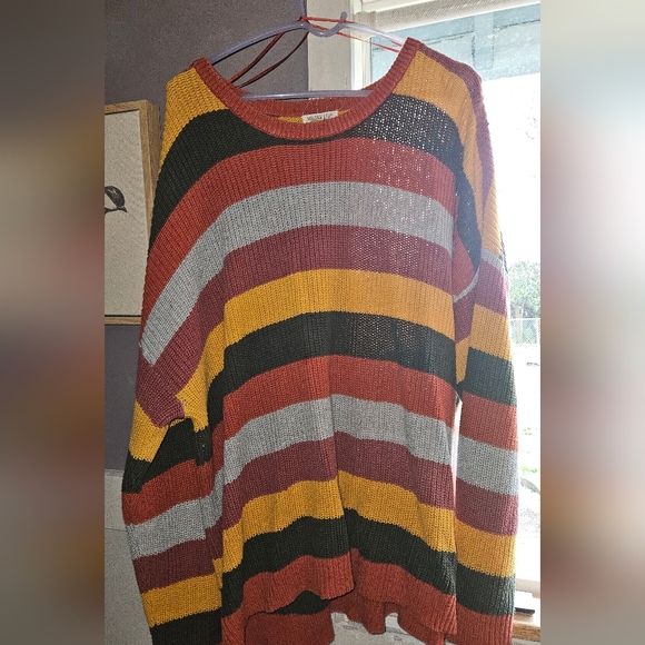 Striped Multicolor Sweater - Picture 5 of 6